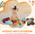 Charming Chorus 20 Pack Squeaky Dog Toys Set - Plush Puppy Toys for Small Dogs - Interactive Dog Squeak Toys