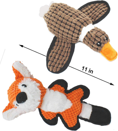 Jalousie Multipack Dog Squeaky Toys, Strong Almost Indestructible Chew Toys (5 Pack Tough)