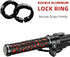 ROCKBROS Double Lock-on Bike Handlebar Grips - Non-Slip Bicycle Grips for MTB, BMX, Scooters
