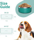 Stainless Steel Dog Bowls for Large Dogs, 64 Ounces/8 Cup Dog Food and Water Bowl, Double Wall Weighted Dog Dish, Rustproof Metal Pet Bowls with Non Slip Silicone Base