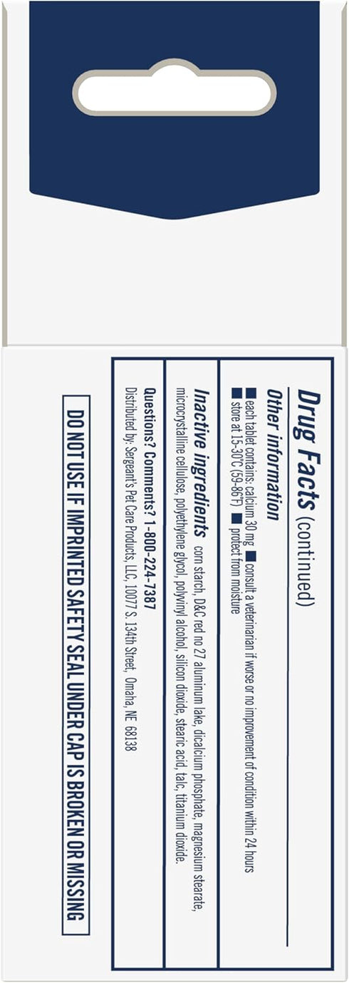 PetArmor Antihistamine Allergy Relief for Dogs, Easy-to-Use Allergy Medicine for Dogs, Anti-Itch Medicine Provides Relief from Insect Bites, and Stings, 100 Tablets