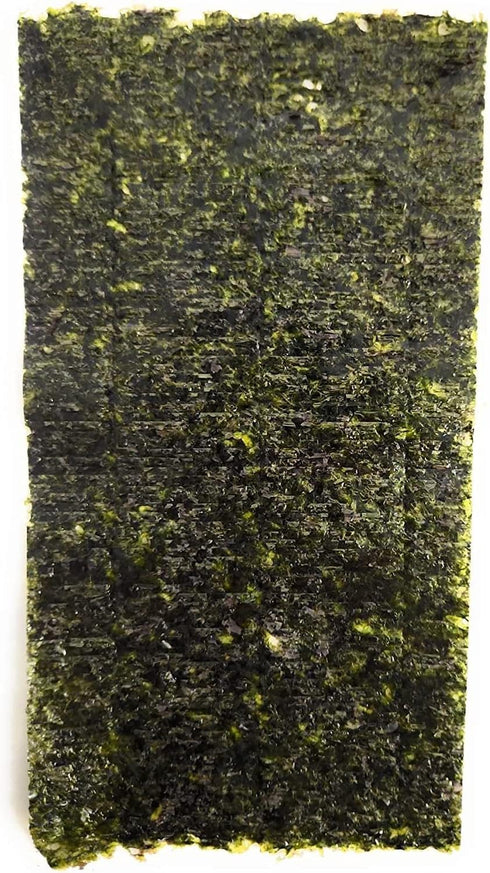 Generic 100 Pack 4" 7.5" Green Nori Seaweed Sheets - x for Marine Fish Freshwater Fish and Hermit Crabs.