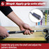 SAPLIZE Golf Grip Kit with Grip Tape Remover Tool, 15 Paper Tapers, 5oz Solvent, Towel, Rubber Vise Clamp