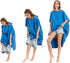 HI SUYI Swimming Quick Dry Surf Poncho Changing Towel Robe Hoodie for Adults Men Women,Microfiber Beach Wetsuit Tops