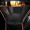 Shodu Waterproof Dog Car Seat Cover for Back Seat,Collapsible Scratchproof Dog Car Seats