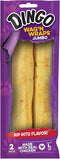Dingo Wag'n Wraps Jumbo Rawhide for Large Dogs, 2-Count