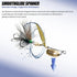 Trout Lures: Rooster Bait Tail Trout Spinners Fishing Lures for Bass, Salmon, Pike, Fishing Spinner Kit