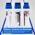 Easy Crease 3pcs The Hockey Marker Blue Marker for Ice Durable Hockey Marker for Ice Rink Training, Ice Paint Marker