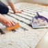 Pro Pet Hair Remover 4.33", Easy Grip Tool for Car and Carpet Fur Removal, Light and Compact