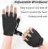 Mealah Workout Exercise Gloves for Men and Women - Breathable Fingerless Gym Gloves for Weightlifting Cycling Training