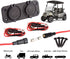10L0L 3.0 12V Golf Cart Cigarette Lighter Outlet & Quick Charge DC Input Waterproof USB Charger Power Socket Adapter