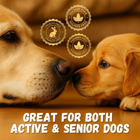 5 KELEBS Dog Arnica Massage Oil | Pain Relief for Muscles, Arthritis, Hips, and Joints | for Active & Senior Dogs |