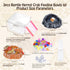 6 Pack Hermit Crab Accessories Hermit Crab Bathing Pool with Ramp Reptile Hermit Crab Water Food Bowls Dish Starter
