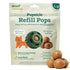 WOOF Pupsicle Refill Pops, Natural Ingredients, Low-Mess Chicken Pet Treats, 7 Count