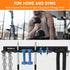 Home Gym Storage Rack, Multi-Purpose Heavy Duty Wall Mount Barbell Rack for Gym Equipment