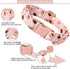 Christmas Cotton Dog Collar for Puppy Girl or Boy, Comfortable with Durable Metal Buckle, XS, Neck 8-12in
