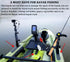 Kayak Track - Low Profile Mount Track for Fishing Rod Holder, Cup Holder, Anchor Cleats, Pack of 2
