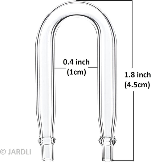 Pollen Glass CO2 Diffuser for Aquarium Planted Tank, 3/4" for Below 20 US Gallons