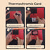 Rechargeable Hand Warmers 6400mAh with Temp & Battery Display, Pocket Electric Heater Gift for Men & Women, Travel Use