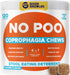 Chew No Poo - Coprophagia Treatment for Dogs, Natural Stool Eating Deterrent + Breath Aid, Probiotics & Digestive