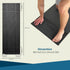 Non-Slip Orthopedic Yoga Mat - Fold-Over Joint Support with Body Alignment Lines - Great for Seniors