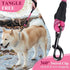 VIVAGLORY Short Rope Dog Leash - Neoprene Padded Handle, Training & Walking Durable Traffic Leash for Medium & Large