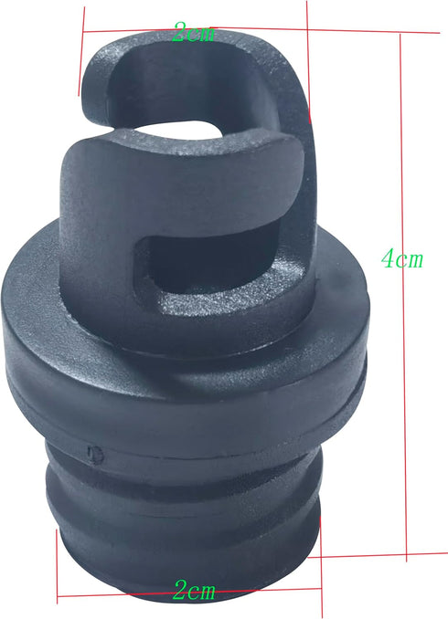 SUP Paddleboard Pump Adapter Valve with 4 Air Nozzles for Inflatable Beds, Kayaks, Boats, and Tires
