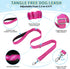 SlowTon No Pull Small Dog Harness and Leash Set, Puppy Soft Vest Harness, Reflective Lightweight Combo for Small Dogs