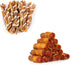 MON2SUN 5-7 Inch Triple Flavor Jerky Twist Sticks 15 Count & 3