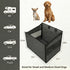 Urbiscape 21x21x20 Dog Car Seat for Large Dogs Sturdy Waterproof Pet Booster with Interior Tether Washable Reinforced