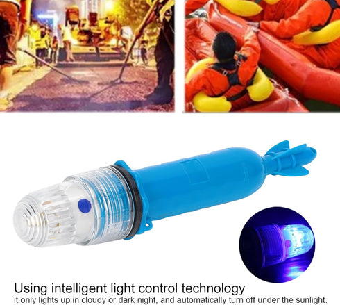 Safety Beacon Light, Boat Flares Kayak Navigation Lights, Emergency Flares Warning Flashing Bar for Marine Pontoon Ship