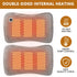 Hand Warmers Rechargeable, 10000mAh Electric Heated Gloves Power Bank with Double-Sided Heating for Hunting Camping