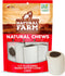 Natural Farm Peanut Butter Filled Bones (3-4 Inch, 6 Count), Limited Ingredient,