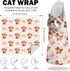 27.6"Cat (6-10 lbs) Grooming Wrap, Self Adhesive Cat Wrap for Cutting Nail, Anti-Escape Calming Cat Swaddle Wrap