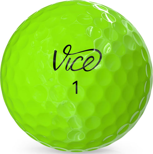 Vice Pro Plus Golf Balls - Ultimate Performance for Power Players