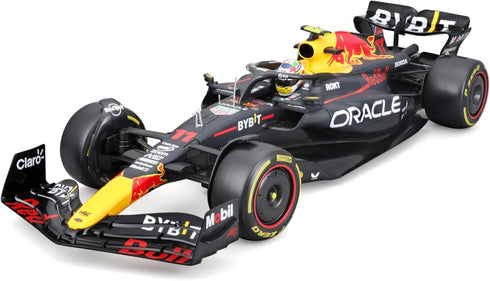 1:18 Race Oracle Red Bull Racing RB19 (2023) with Driver Helmet, Perez