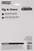 Petstages Dogwood Flip and Chew Bone - Medium