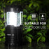 Lepro LED Camping Lanterns, Battery Powered, Collapsible, IPX4 Water Resistant Portable Lights for Emergencies