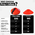 Soccer Training Cones (24, 50 & 100 Pcs) with Mesh Bag & Strap - Flexible Heavy Duty for Football, Basketball