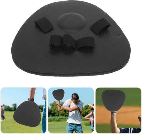 PRETYZOOM Baseball Training Mitts Thickened Sports Glove with Finger Board for Catching Posture Correction Protective