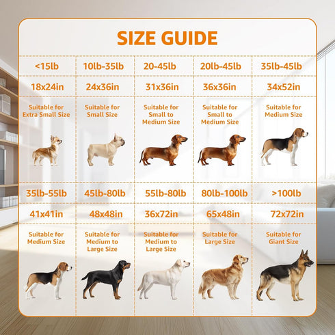 2Pack 41x41 Washable Puppy Pads , Reusable Pee Pads for Dogs, Absorbent Whelping Pads with Bone Print, Waterproof Dog
