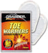 Grabber Toe Warmers, Long Lasting Odorless Air Activated Warmers, Up to 6 Hours of Heat, 40 Pair