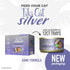Tiki Cat Silver Comfort Mousse + Shreds, Chicken & Duck and Duck Liver, Immune Support for Older Cats Aged 11+, 2.4 oz