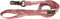 Water & Woods Patterned Dog Leash by Coastal Pet, Strong Fray-Resistant Nylon Leash, Bottomland Pink, 1" x 6'
