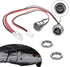 GLDYTIMES Hoverboard Charging Port Replacement (3 Prong) for Smart Self-Balancing Scooter, Swegway, Swagtron, Swagboard
