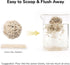 FUKUMARU Mixed Tofu Cat Litter, Strong Clumping, Effective Odor Control, Dust Free, Ultra Absorbent, Water Flushable,
