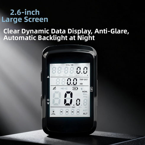 Advanced GPS Bicycle Speedometer with Waterproof Design and Long Battery Life