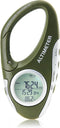 Portable Digital Altimeter Compass with Weather Forecast, Multi-Function Barometer for Hiking, Camping, RVs, Outdoor