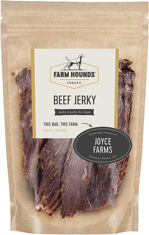 Farm Hounds - Beef Jerky - Premium Natural Jerky for Dogs -