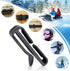 ArrErr 30 Pack 1 Inch Backpack Webbing Ending Clip Plastic Excess Length Straps End Keeper Quick Slip Buckle Fastener